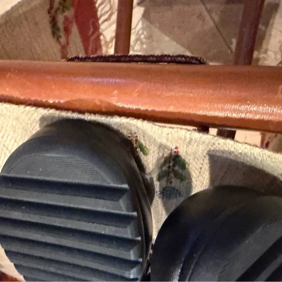 Taos chorus black leather Mary Jane style shoes comfort quality $170 sz 9 - Picture 7 of 16